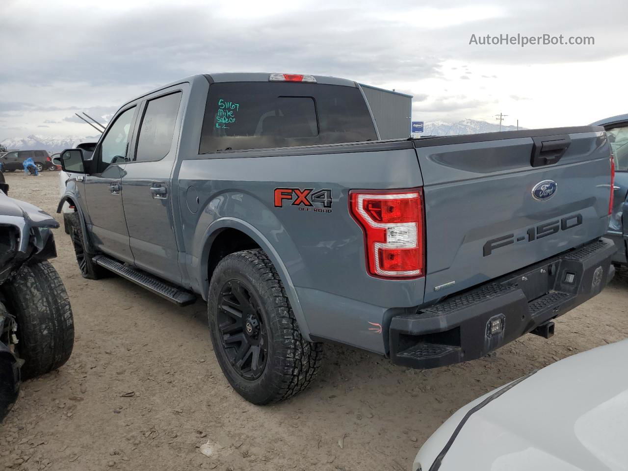 2019 Ford F150 Supercrew Серый vin: 1FTEW1E45KKC34289