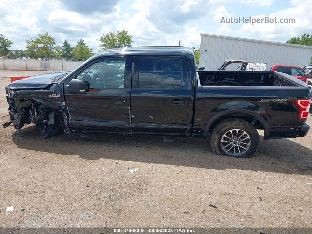 2019 Ford F-150 Xl/xlt/lariat Black vin: 1FTEW1E45KKD47952