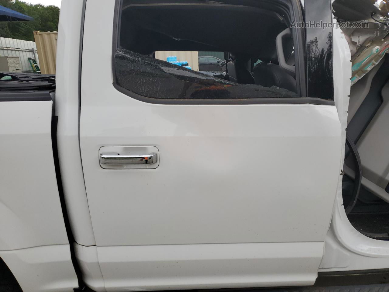 2020 Ford F150 Supercrew White vin: 1FTEW1E45LFB98050