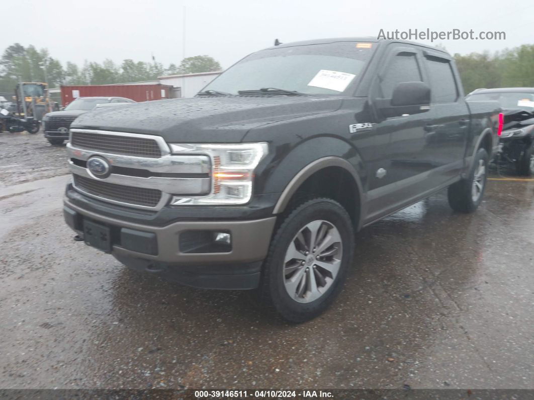 2019 Ford F-150 King Ranch Black vin: 1FTEW1E46KFB83071