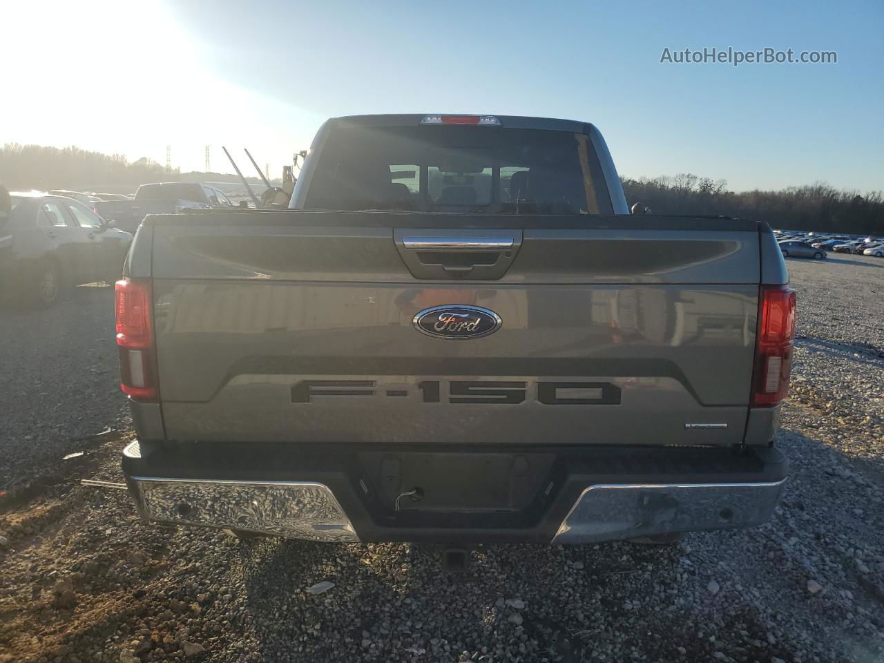 2019 Ford F150 Supercrew Gray vin: 1FTEW1E46KKE11593