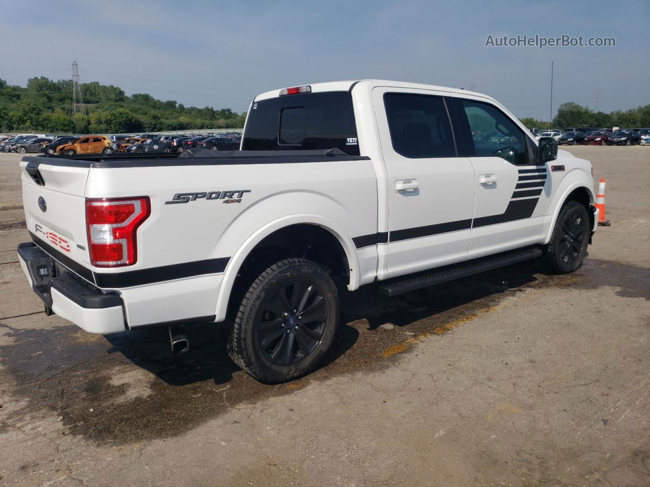 2020 Ford F150 Supercrew Белый vin: 1FTEW1E46LFB28895