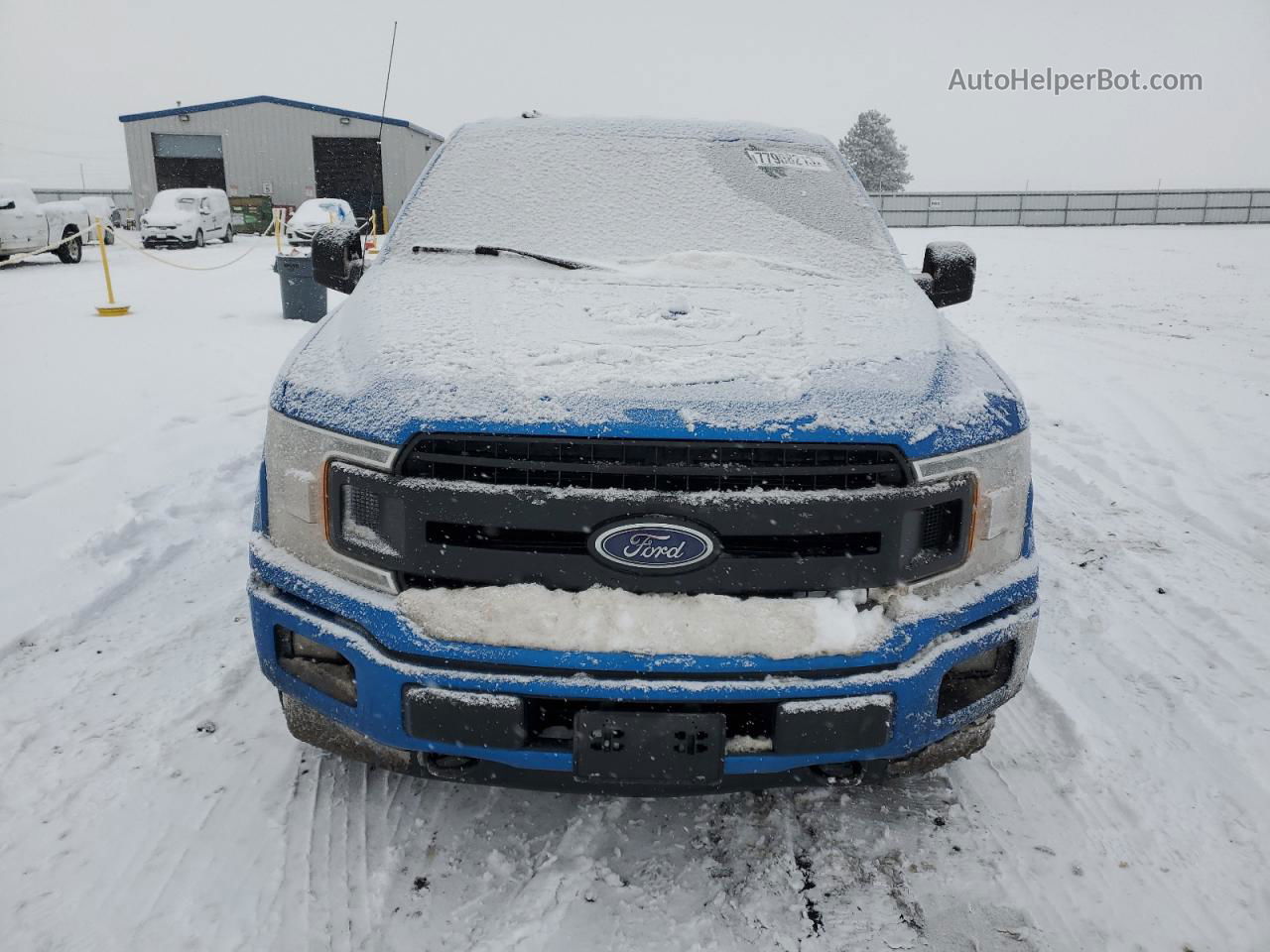 2020 Ford F150 Supercrew Blue vin: 1FTEW1E46LKD11222