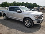 2019 Ford F150 Supercrew Silver vin: 1FTEW1E47KFB84892