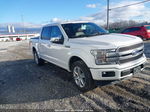 2019 Ford F-150 Platinum White vin: 1FTEW1E47KFD26786