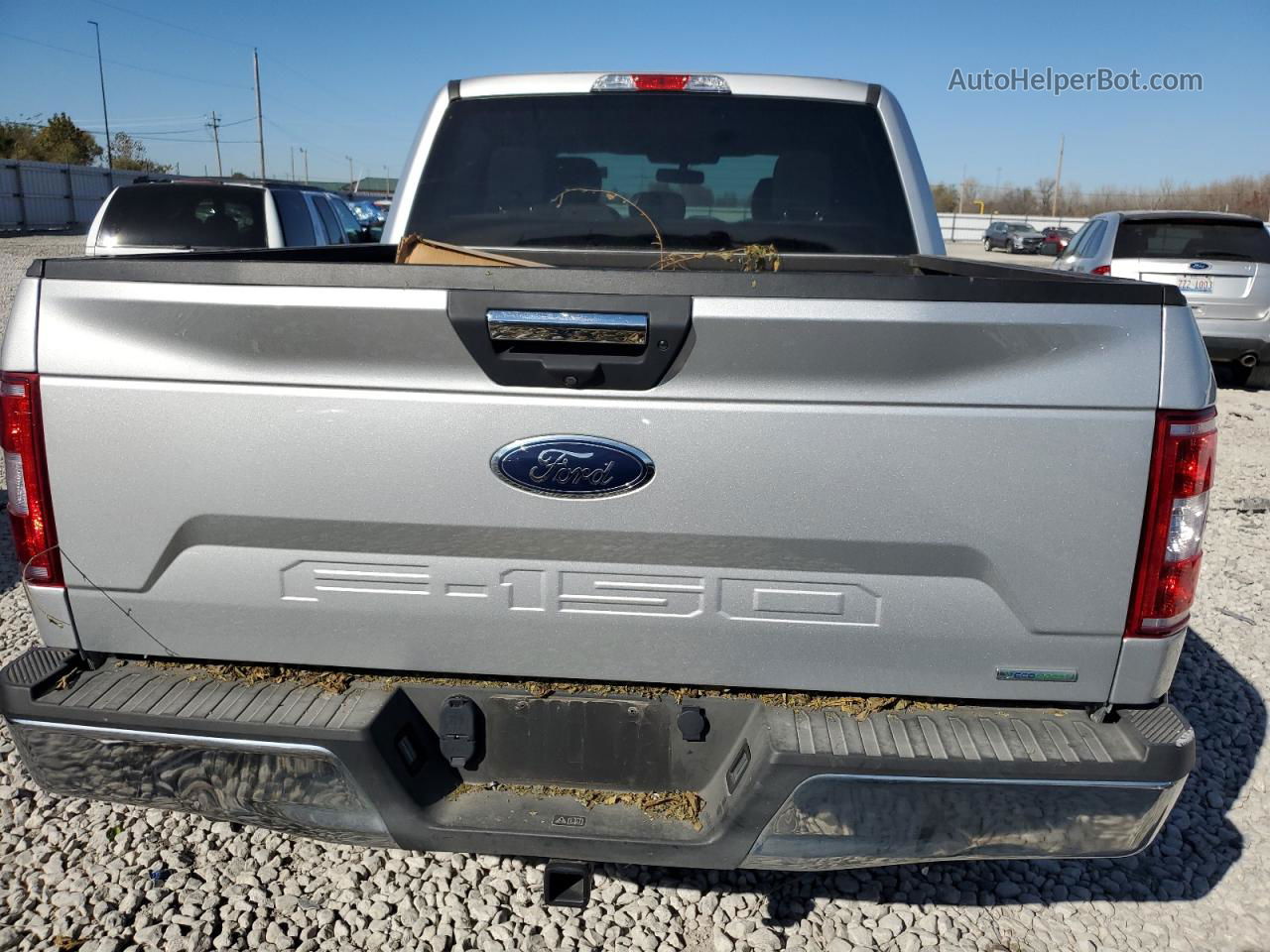 2019 Ford F150 Supercrew Silver vin: 1FTEW1E47KKE05589