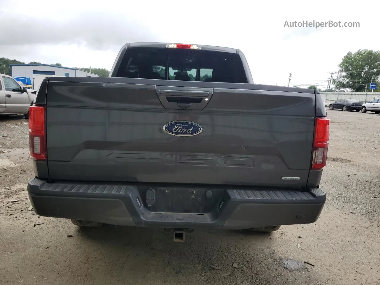 2019 Ford F150 Supercrew Серый vin: 1FTEW1E47KKE88635