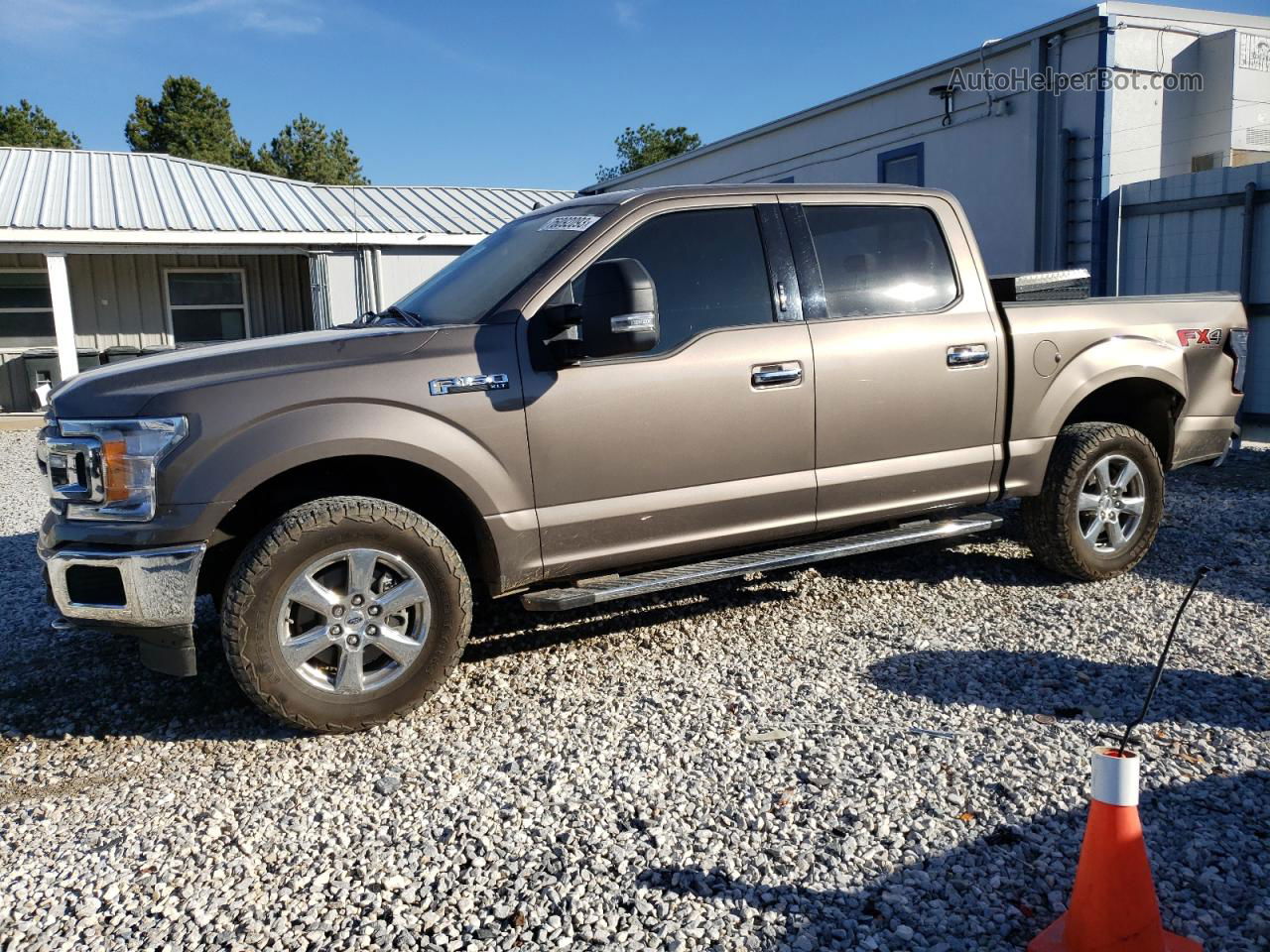 2019 Ford F150 Supercrew Tan vin: 1FTEW1E47KKE98680