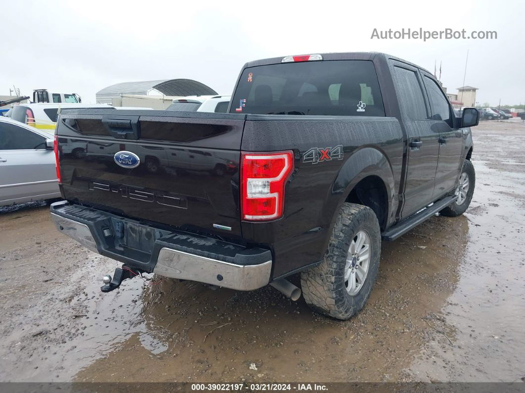 2019 Ford F-150 Xlt Burgundy vin: 1FTEW1E47KKF01013