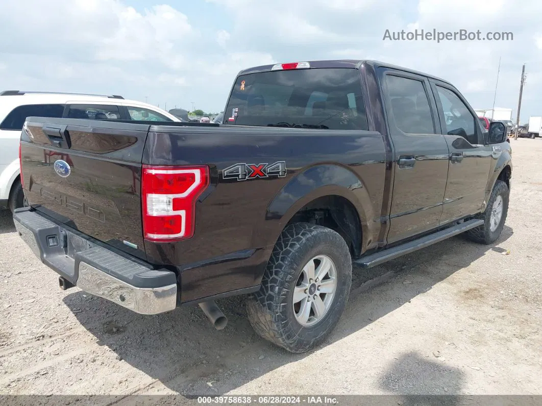 2019 Ford F-150 Xlt Burgundy vin: 1FTEW1E47KKF01013