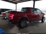 2019 Ford F-150 Lariat Red vin: 1FTEW1E47KKF14876