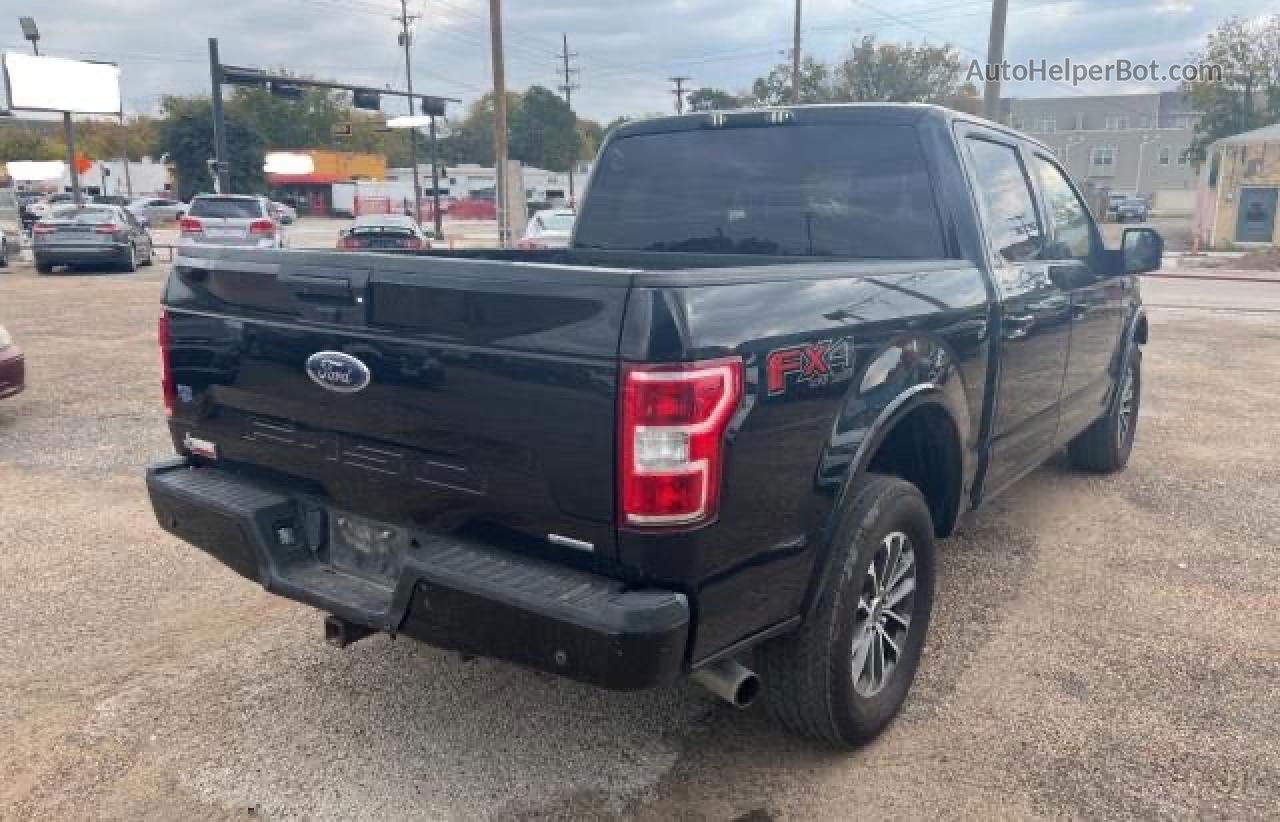 2020 Ford F150 Supercrew Black vin: 1FTEW1E47LKE04217