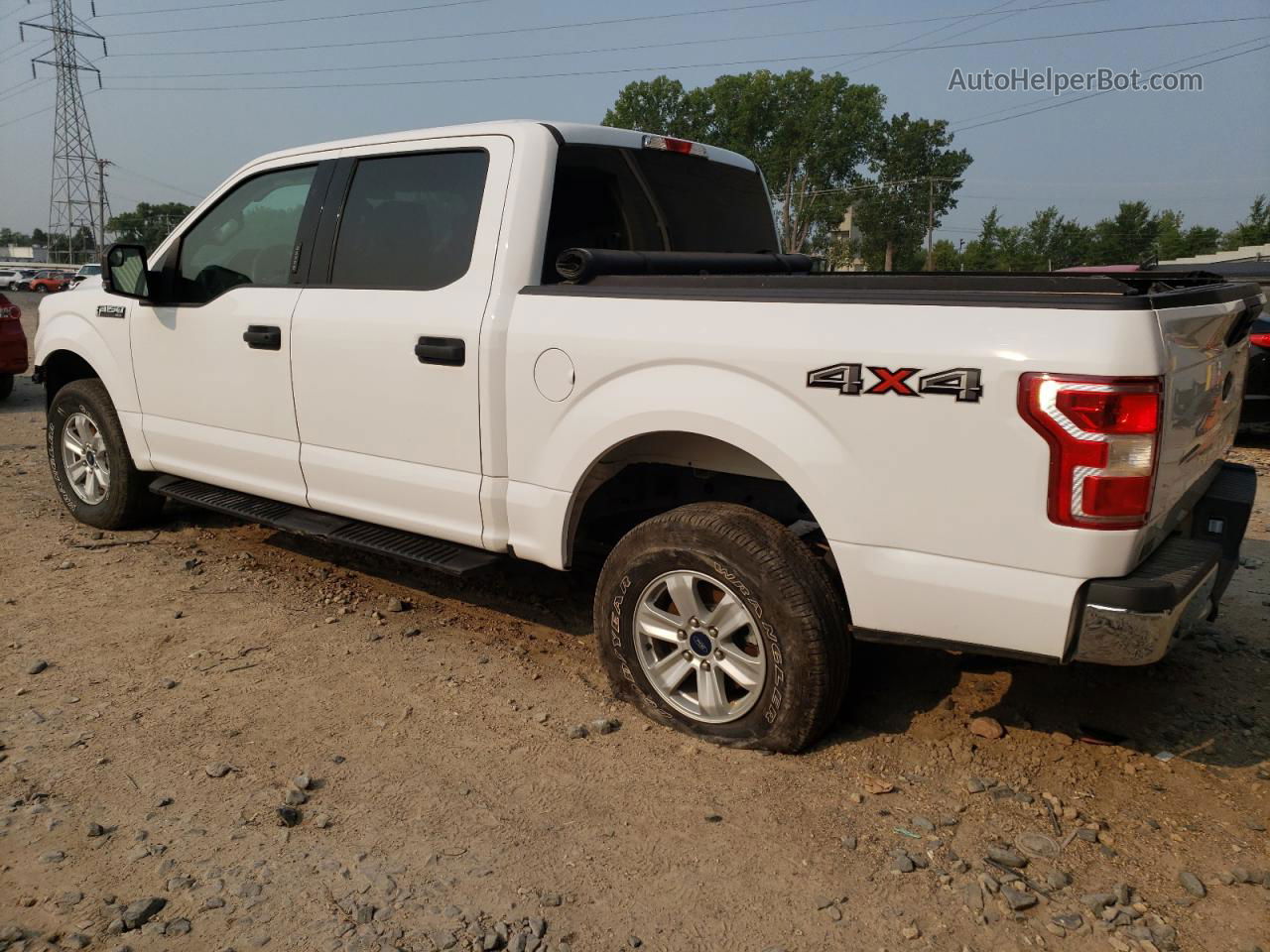 2020 Ford F150 Supercrew White vin: 1FTEW1E47LKE45544