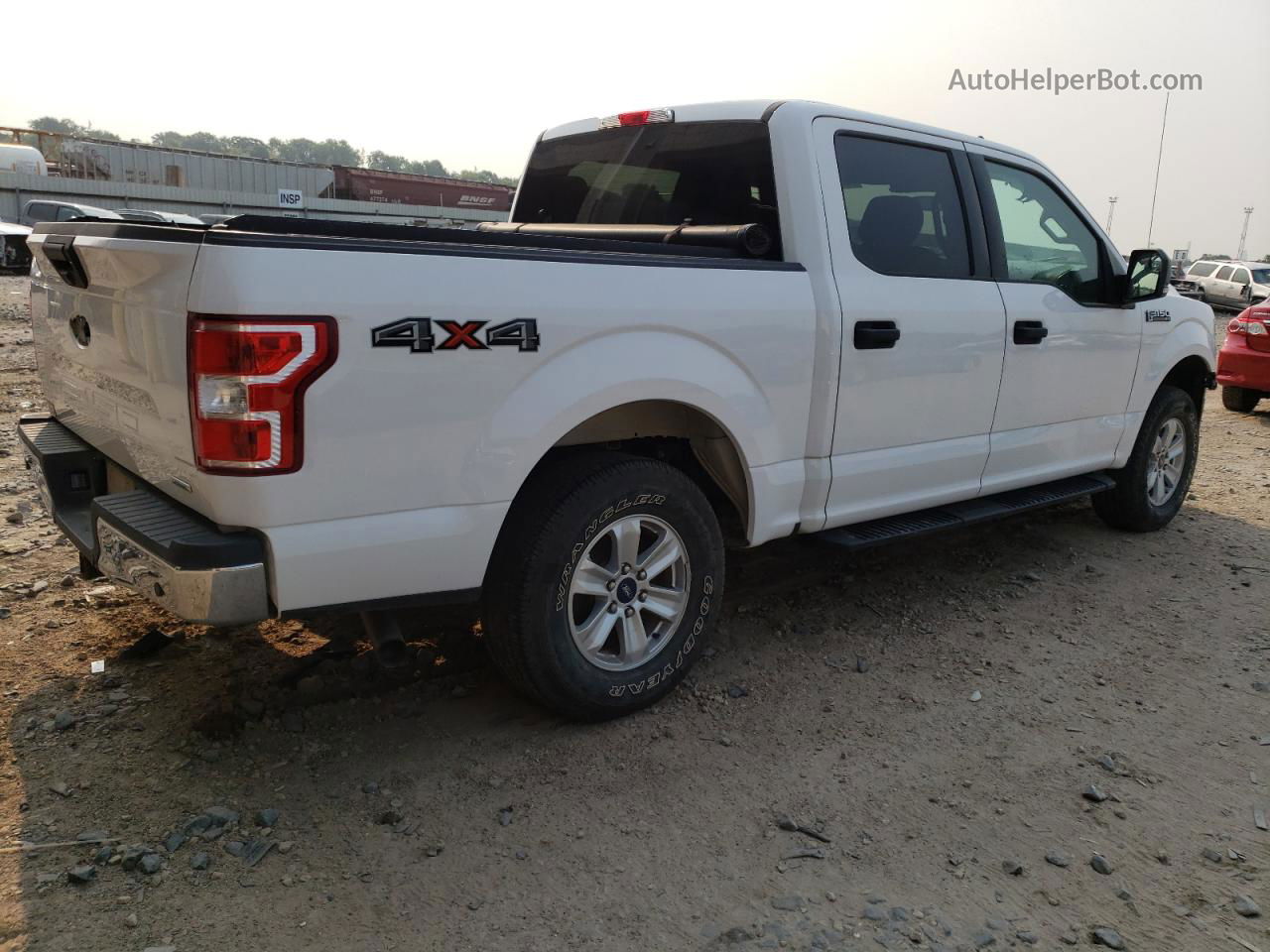 2020 Ford F150 Supercrew White vin: 1FTEW1E47LKE45544