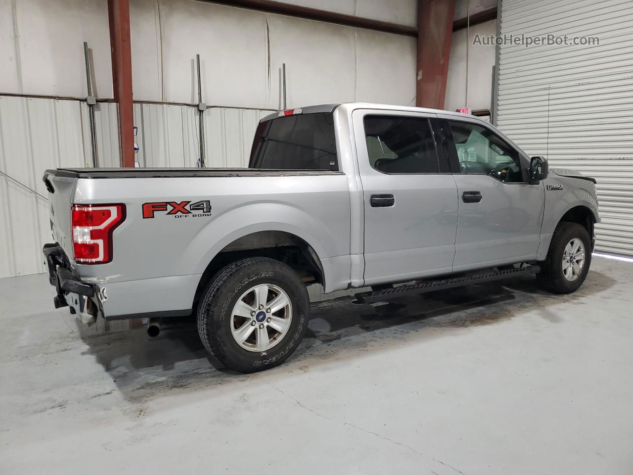 2020 Ford F150 Supercrew Silver vin: 1FTEW1E47LKE80746