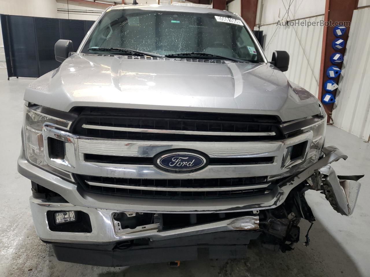 2020 Ford F150 Supercrew Silver vin: 1FTEW1E47LKE80746