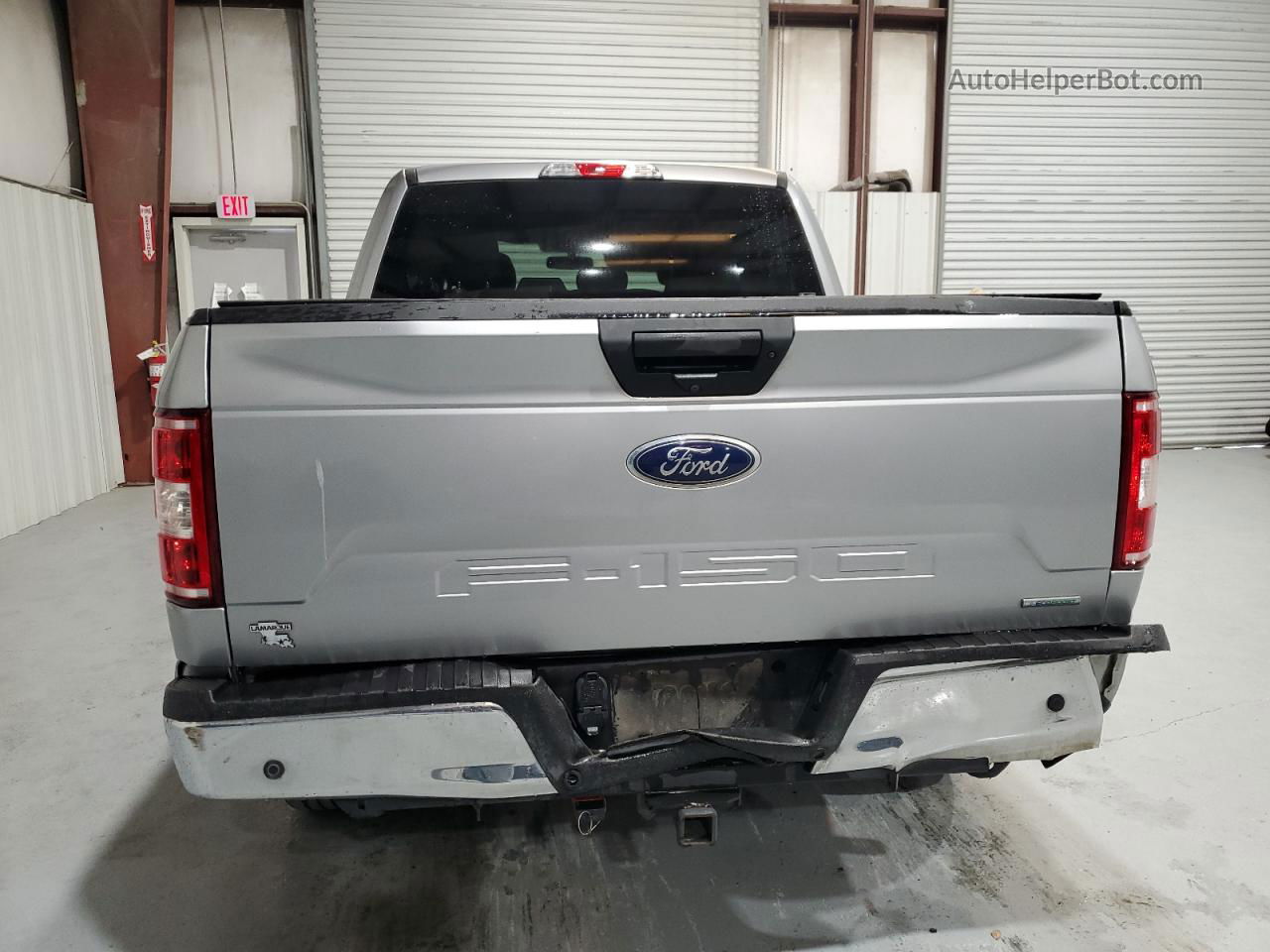 2020 Ford F150 Supercrew Silver vin: 1FTEW1E47LKE80746