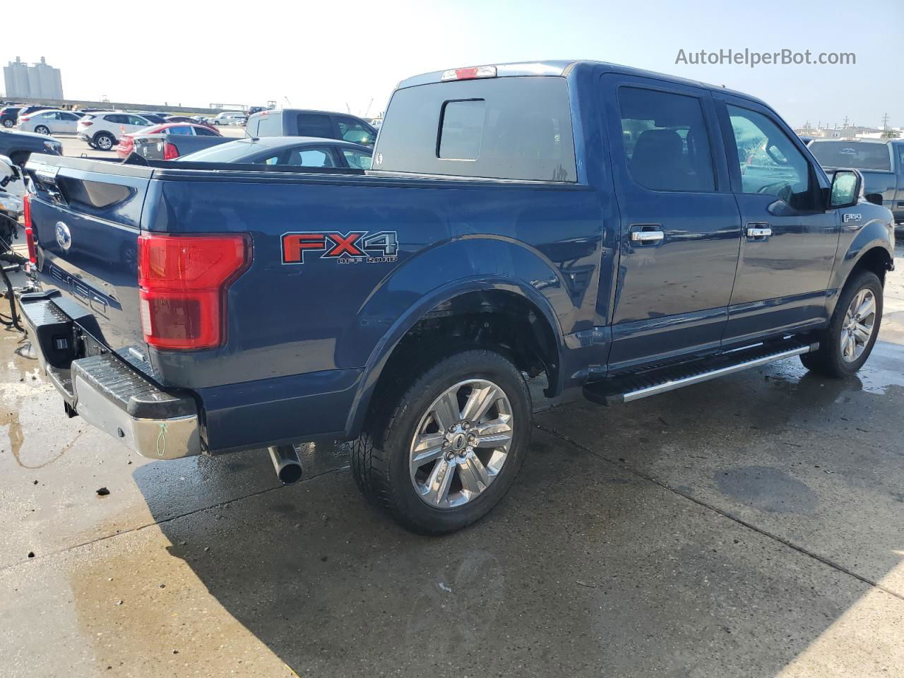 2020 Ford F150 Supercrew Blue vin: 1FTEW1E47LKF32683