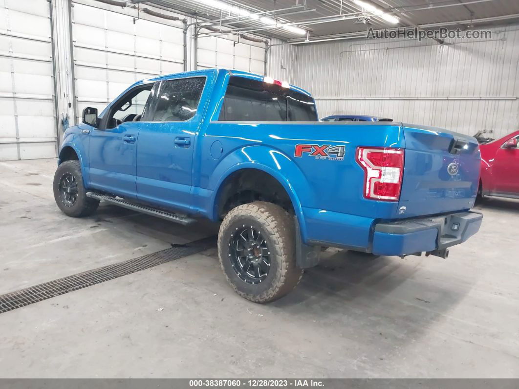 2019 Ford F-150 Xlt Синий vin: 1FTEW1E48KFD54483