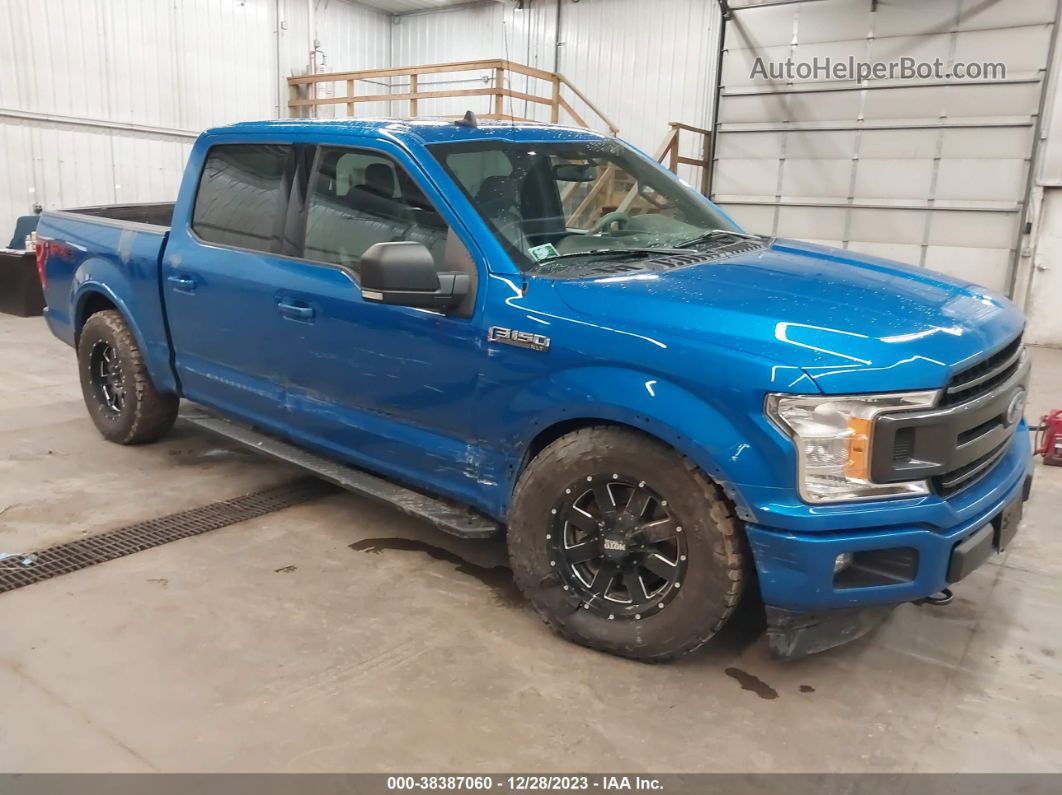 2019 Ford F-150 Xlt Синий vin: 1FTEW1E48KFD54483