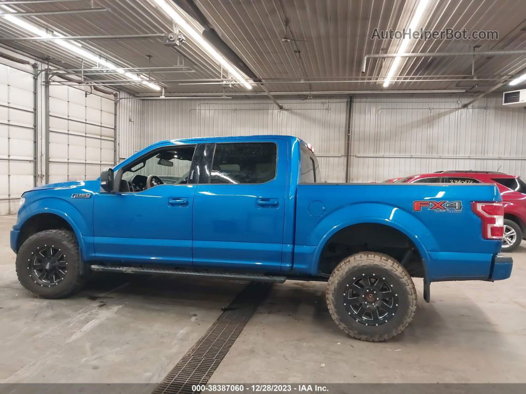 2019 Ford F-150 Xlt Синий vin: 1FTEW1E48KFD54483