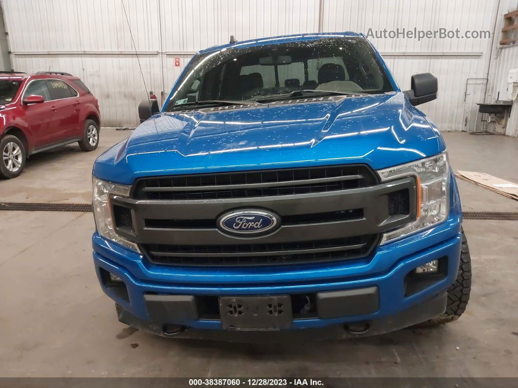 2019 Ford F-150 Xlt Синий vin: 1FTEW1E48KFD54483