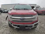 2019 Ford F150 Supercrew Red vin: 1FTEW1E48KKD99267