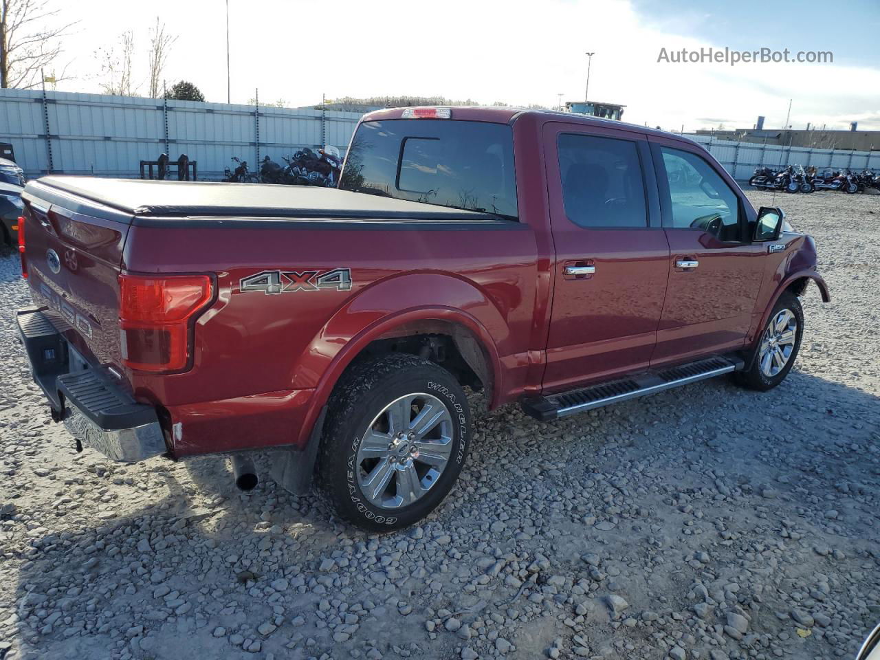 2019 Ford F150 Supercrew Красный vin: 1FTEW1E48KKD99267