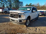 2019 Ford F-150 Lariat White vin: 1FTEW1E48KKE13653