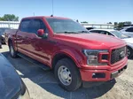 2020 Ford F150 Supercrew Red vin: 1FTEW1E48LFA46599