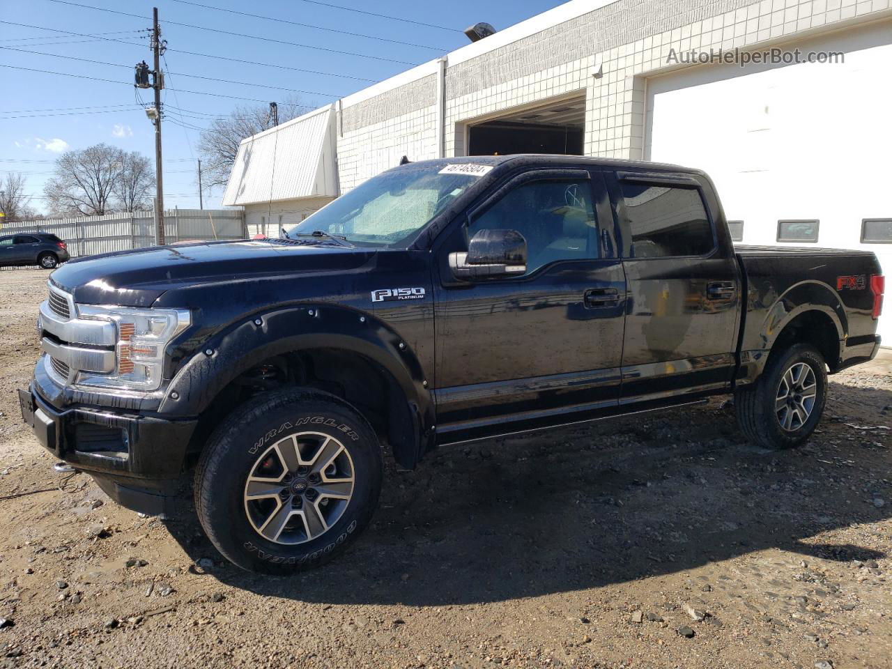 2019 Ford F150 Supercrew Черный vin: 1FTEW1E49KFC92592