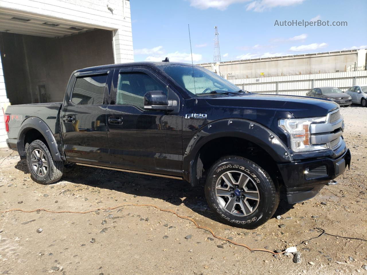 2019 Ford F150 Supercrew Черный vin: 1FTEW1E49KFC92592