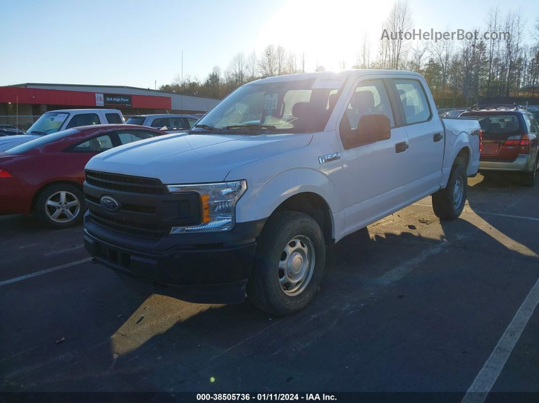 2019 Ford F-150 Xl White vin: 1FTEW1E49KKE22071