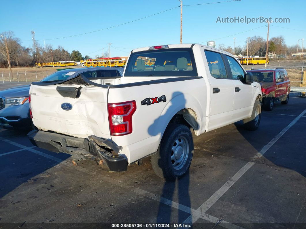 2019 Ford F-150 Xl White vin: 1FTEW1E49KKE22071