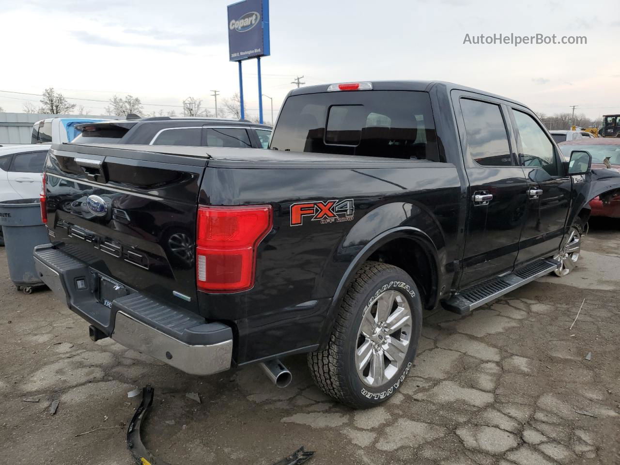 2020 Ford F150 Supercrew Black vin: 1FTEW1E49LFA70846