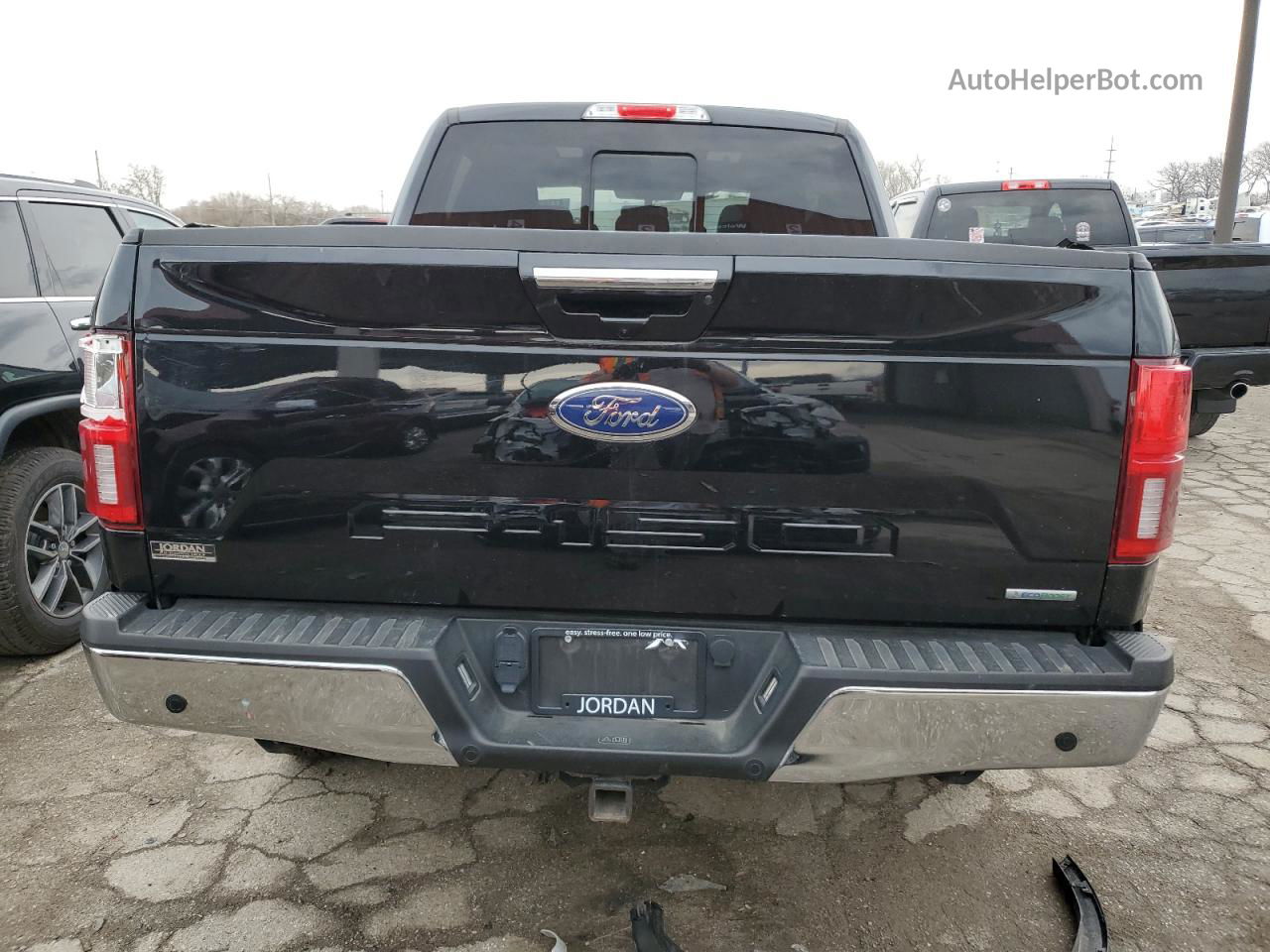 2020 Ford F150 Supercrew Black vin: 1FTEW1E49LFA70846