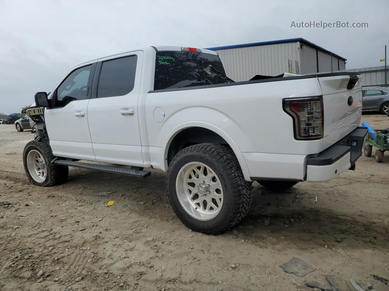 2020 Ford F150 Supercrew White vin: 1FTEW1E49LKF37559