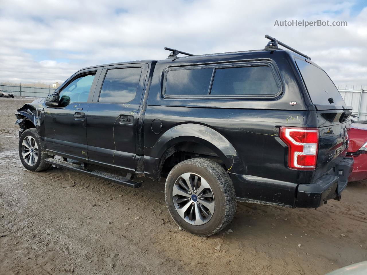 2019 Ford F150 Supercrew Черный vin: 1FTEW1E4XKFC23961