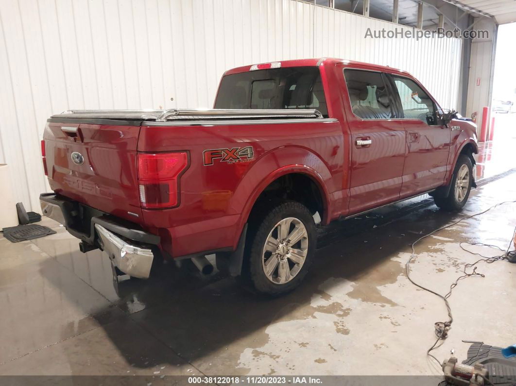 2019 Ford F-150 Lariat Beige vin: 1FTEW1E4XKFD14910