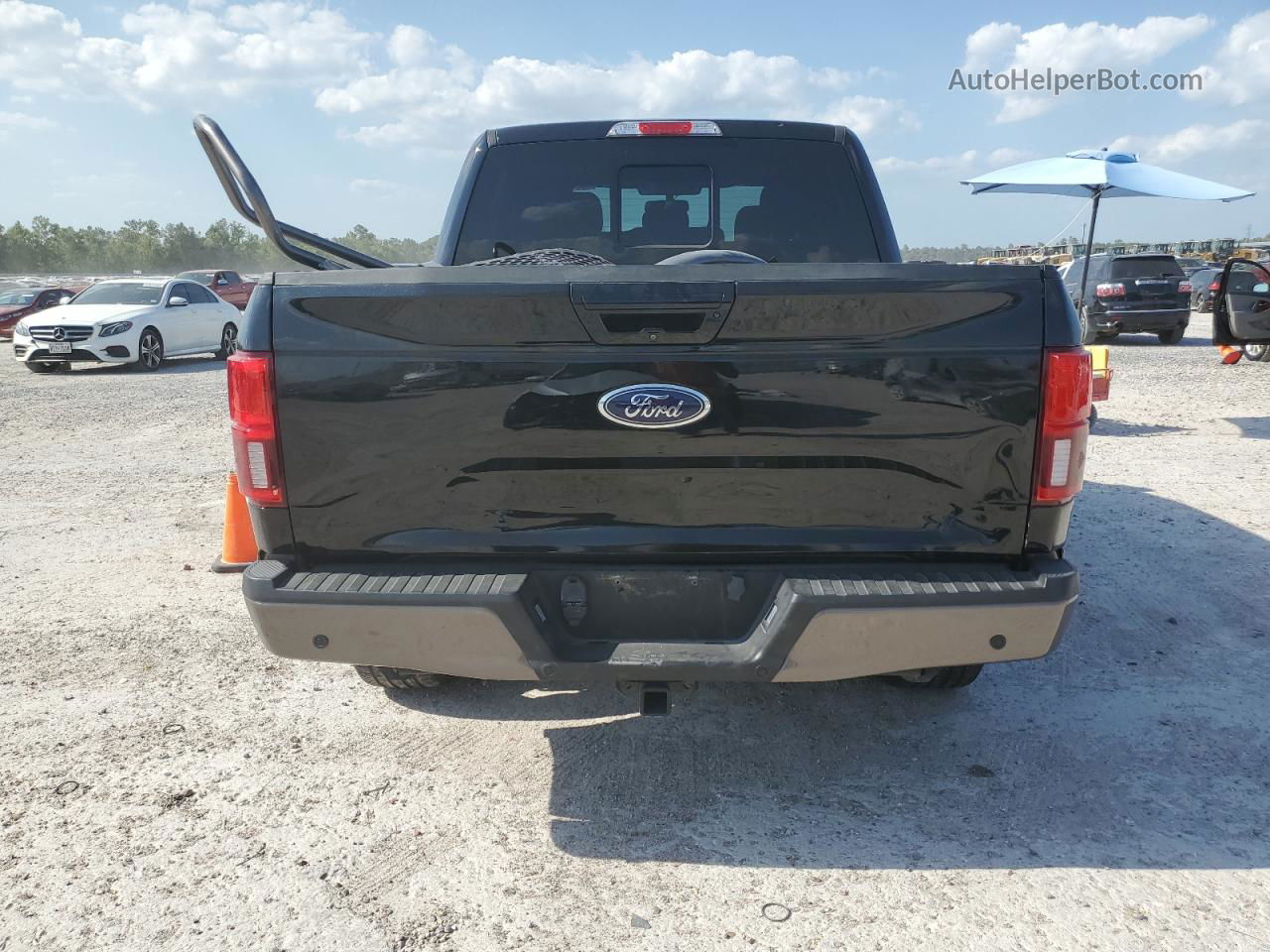 2020 Ford F150 Supercrew Black vin: 1FTEW1E4XLFB19729