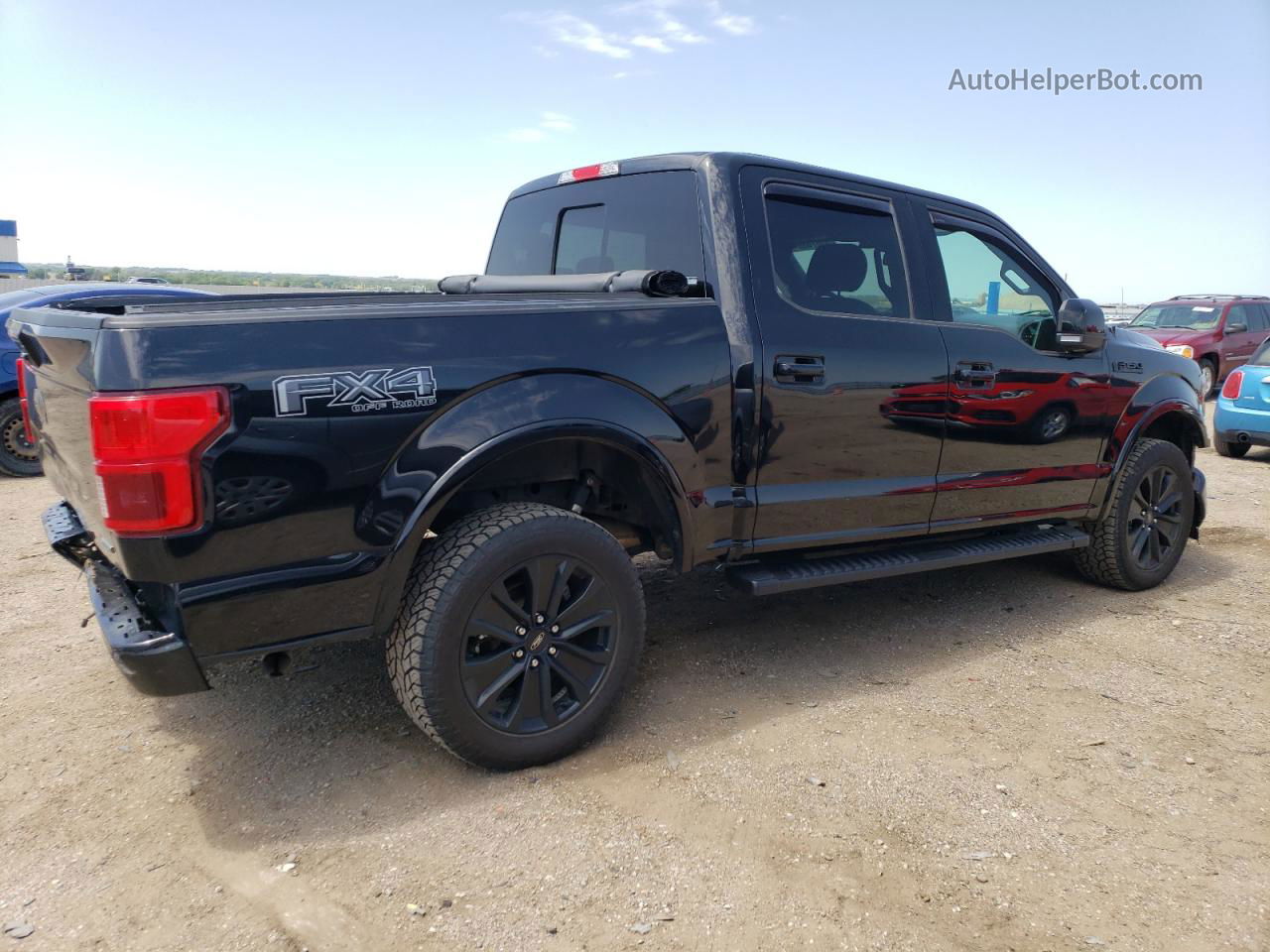 2020 Ford F150 Supercrew Black vin: 1FTEW1E4XLFB34070