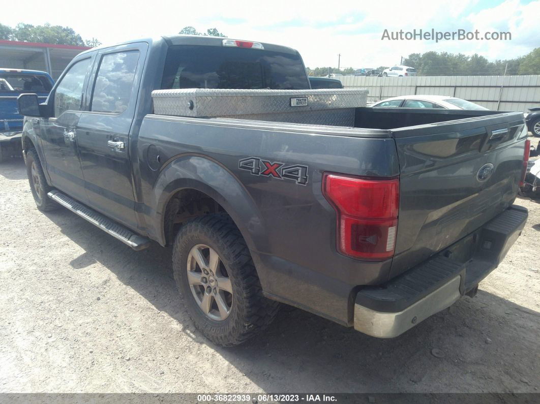 2018 Ford F-150 Xl/xlt/lariat Серый vin: 1FTEW1E50JFA69140