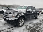 2018 Ford F150 Supercrew Black vin: 1FTEW1E50JFA89520