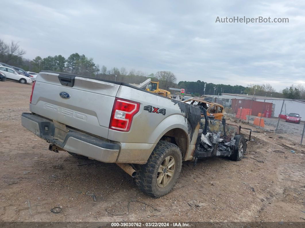 2018 Ford F-150 Xlt Silver vin: 1FTEW1E50JFB88385