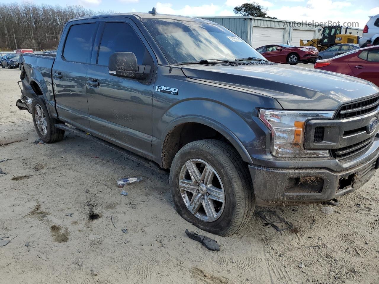2018 Ford F150 Supercrew Charcoal vin: 1FTEW1E50JFC08747