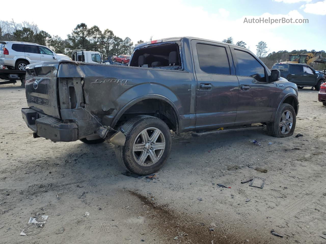 2018 Ford F150 Supercrew Charcoal vin: 1FTEW1E50JFC08747