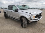 2018 Ford F150 Supercrew Серебряный vin: 1FTEW1E50JKD38146