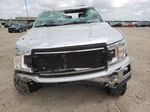 2018 Ford F150 Supercrew Silver vin: 1FTEW1E50JKD38146