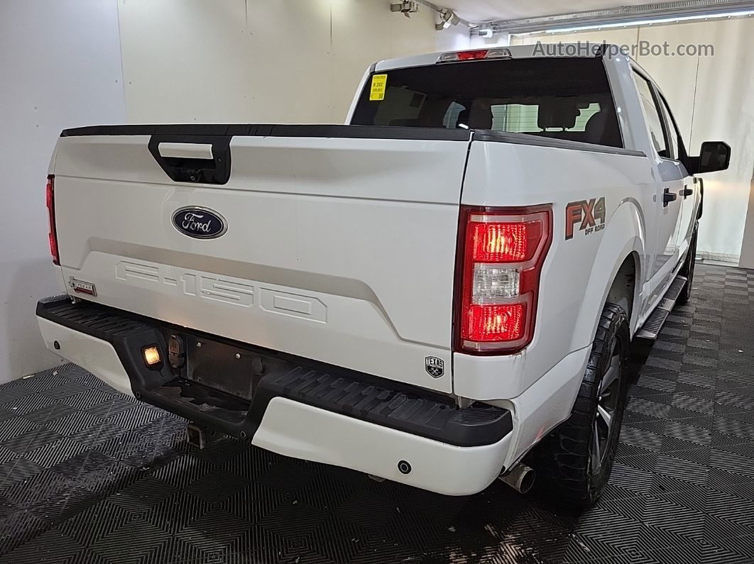 2018 Ford F-150 Xl/xlt/lariat White vin: 1FTEW1E50JKE39140