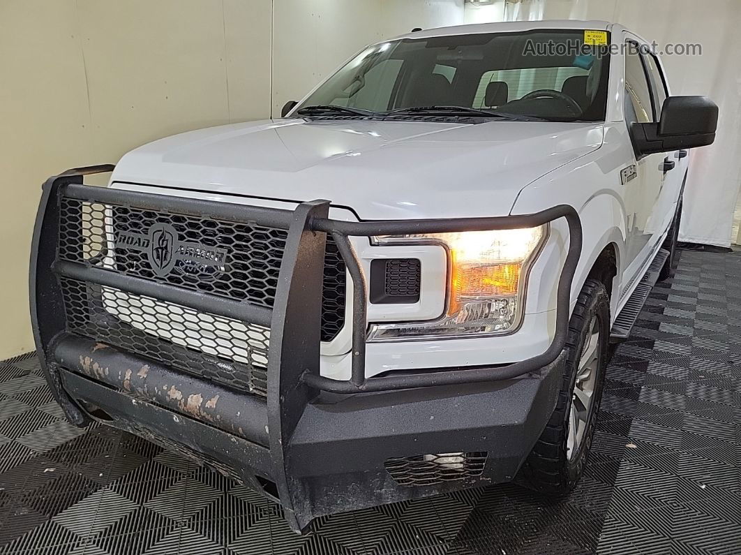 2018 Ford F-150 Xl/xlt/lariat White vin: 1FTEW1E50JKE39140